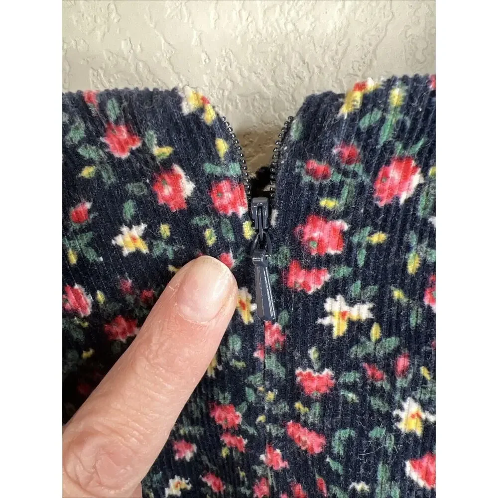 Ralph Lauren Floral Corduroy Little Girls Size‎ 6